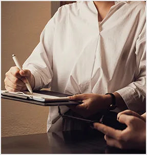 実店舗にご来店いただきオーダー可能