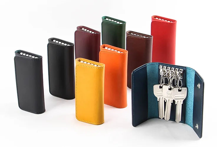 三つ折りキーケース