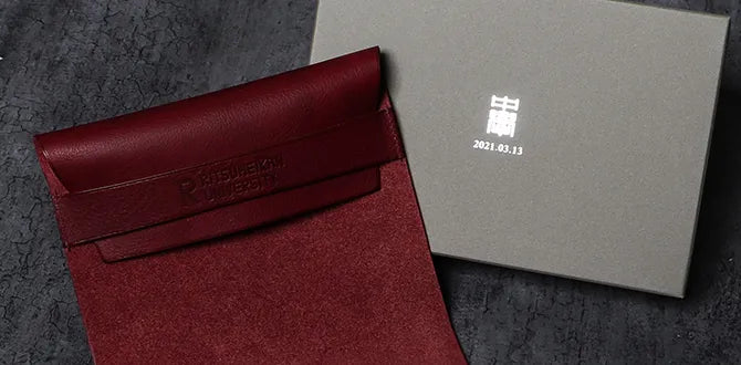 校章を入れて完全オリジナルアイテムが可能